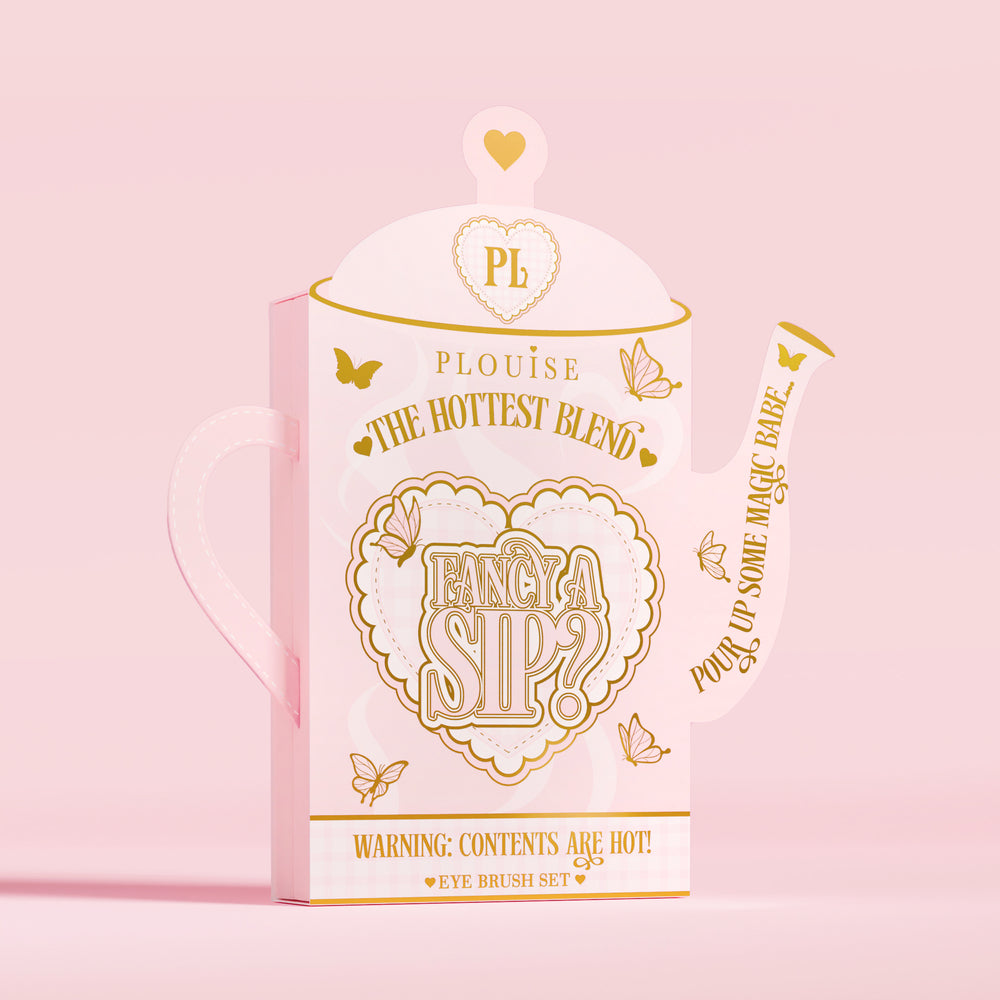 Juego de brochas para ojos Fancy A Sip de 10 piezas