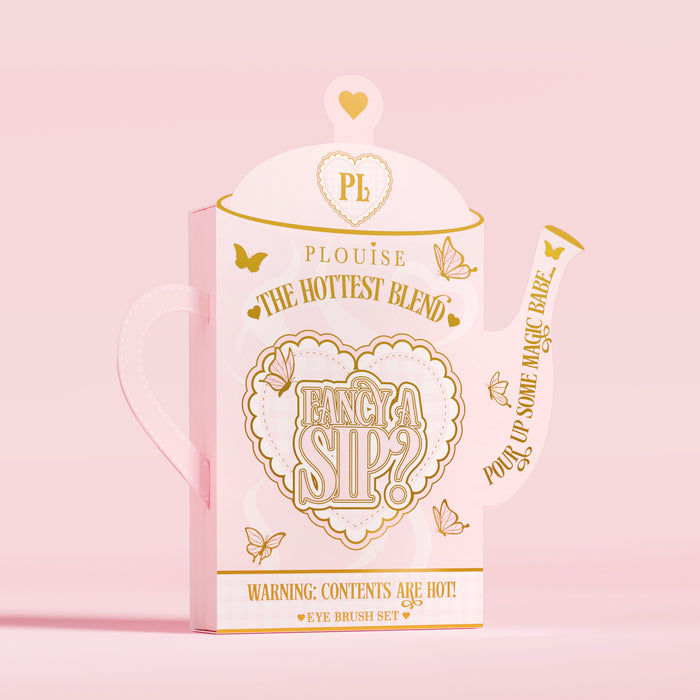 Juego de brochas para ojos Fancy A Sip de 10 piezas