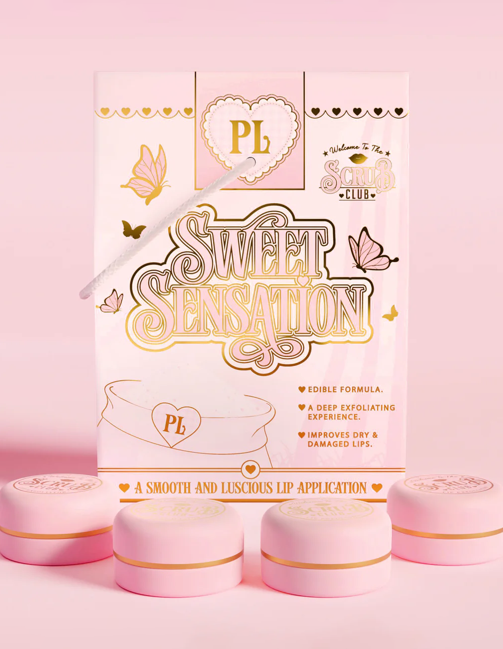 Set de exfoliación labial Sweet Sensation