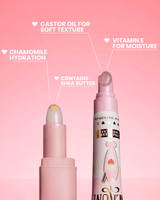 Duo de bálsamo labial e soro labial sonhador e cremoso