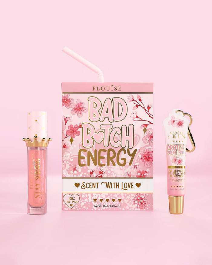 Dúo de acondicionador y aceite labial Bad Bitch Energy