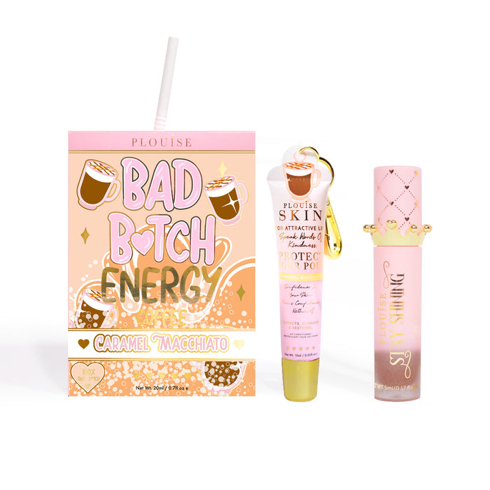 Duo de condicionador labial e óleo labial Bad Bitch Energy