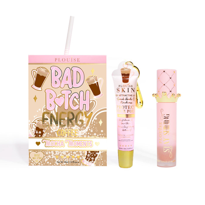 Duo de condicionador labial e óleo labial Bad Bitch Energy