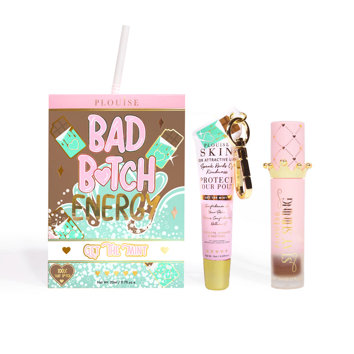 Duo de condicionador labial e óleo labial Bad Bitch Energy