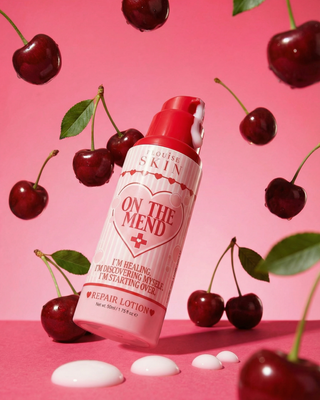 P.louise na loção de reparo de barreira de mend