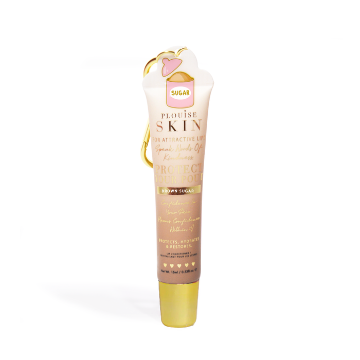 Proteja seu condicionador labial chaveiro Pout