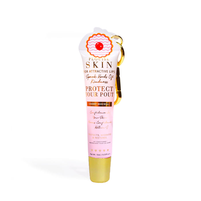 Proteja seu condicionador labial chaveiro Pout