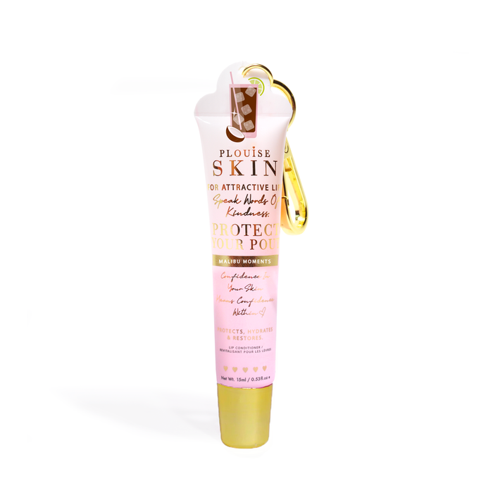 Proteja seu condicionador labial chaveiro Pout