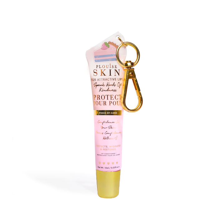 Proteja seu condicionador labial chaveiro Pout