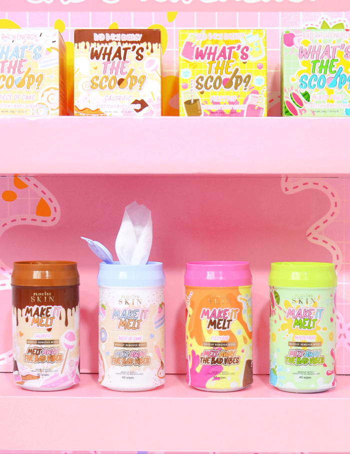 Toalhetes removedores de maquiagem Make It Melt