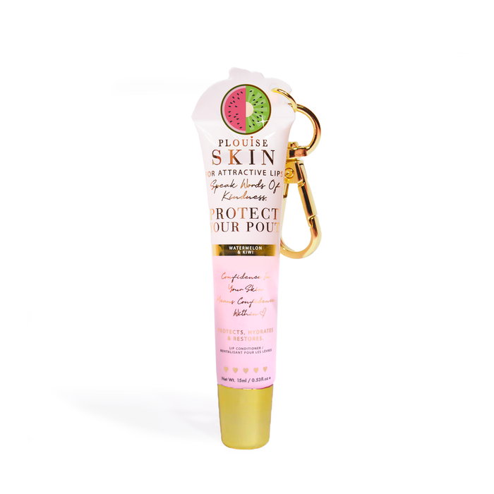 Proteja seu condicionador labial chaveiro Pout