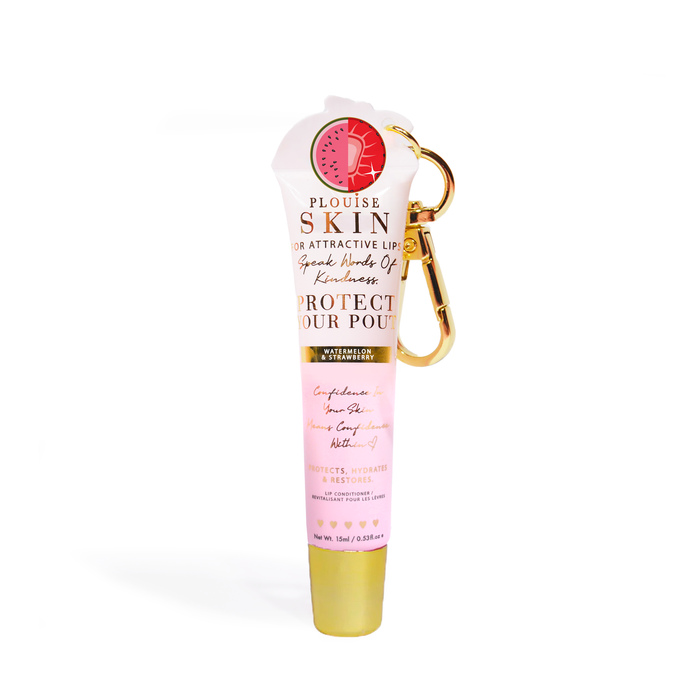Proteja seu condicionador labial chaveiro Pout