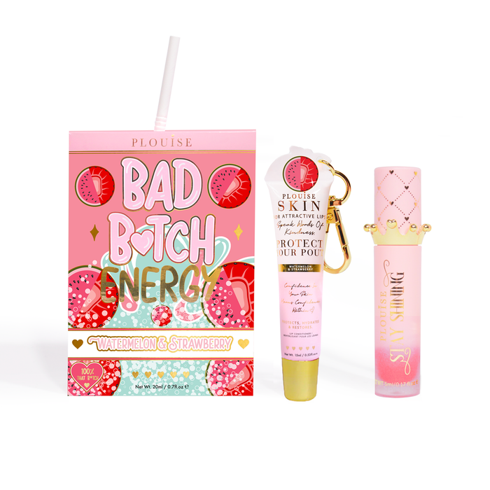 Duo de condicionador labial e óleo labial Bad Bitch Energy