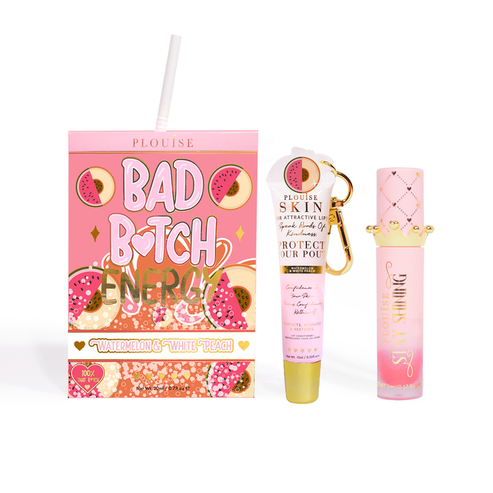 Duo de condicionador labial e óleo labial Bad Bitch Energy