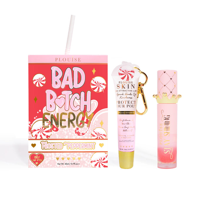 Duo de condicionador labial e óleo labial Bad Bitch Energy