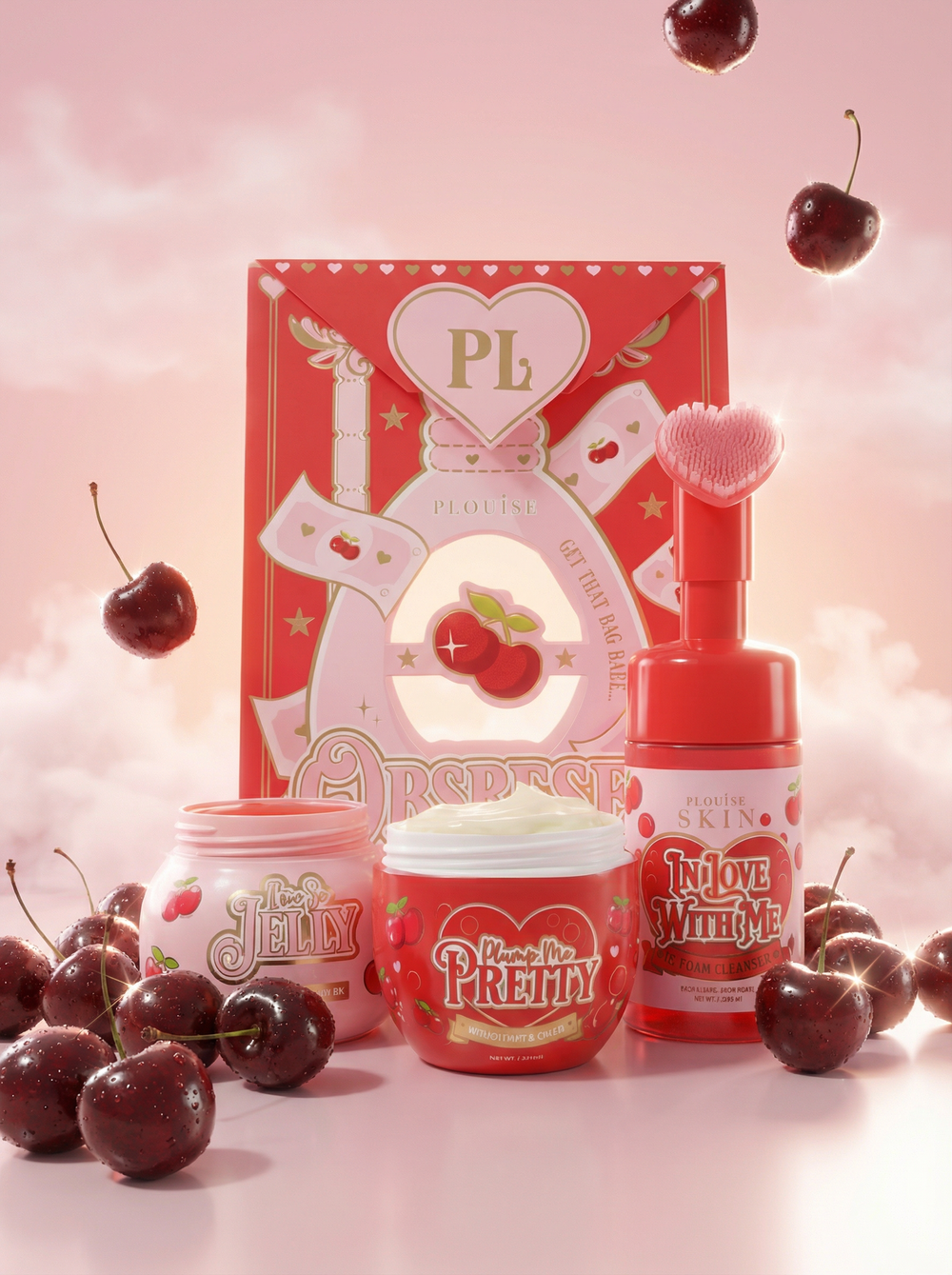 Pacote Cherry Glow por menos