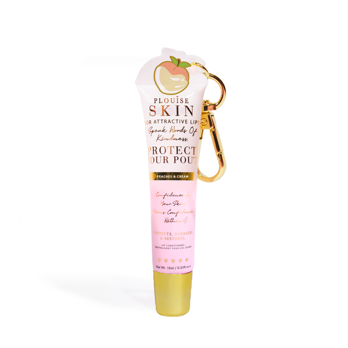 Proteja seu condicionador labial chaveiro Pout