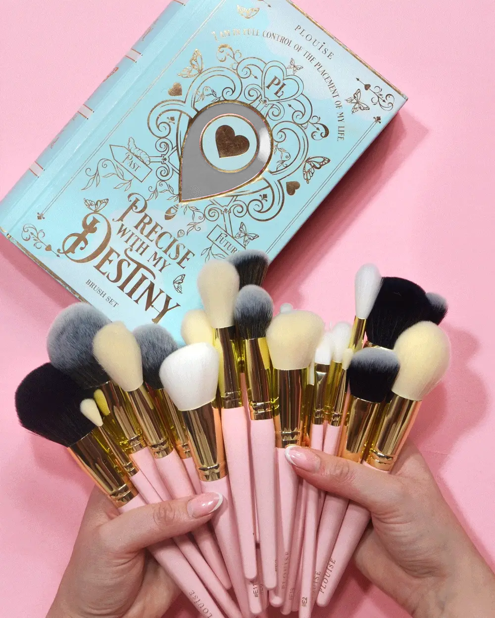 Precise With My Destiny Juego de brochas de maquillaje profesional de 30 piezas