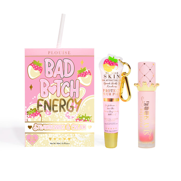 Duo de condicionador labial e óleo labial Bad Bitch Energy