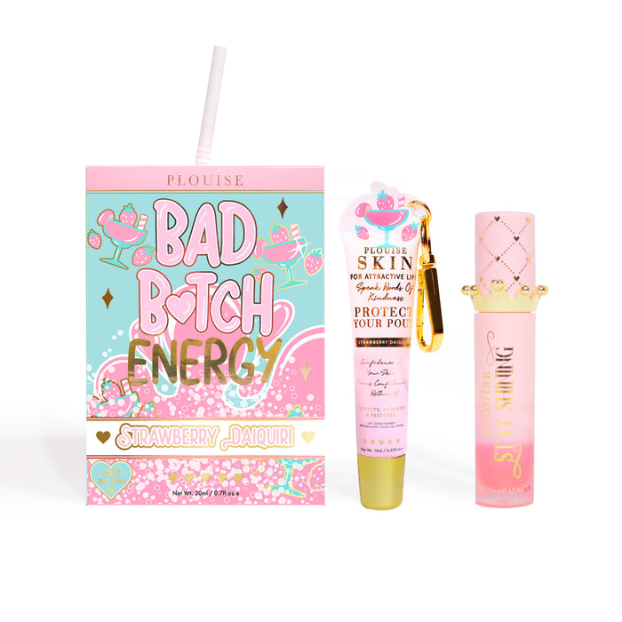 Duo de condicionador labial e óleo labial Bad Bitch Energy