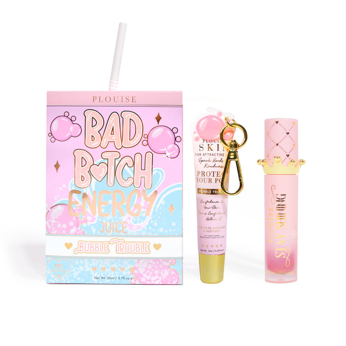 Duo de condicionador labial e óleo labial Bad Bitch Energy