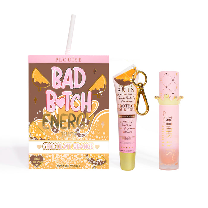 Duo de condicionador labial e óleo labial Bad Bitch Energy