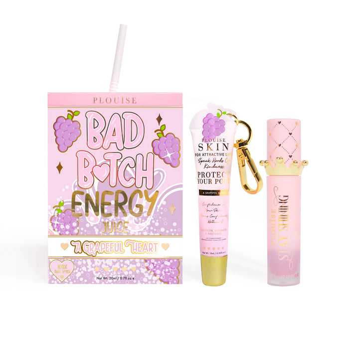 Duo de condicionador labial e óleo labial Bad Bitch Energy