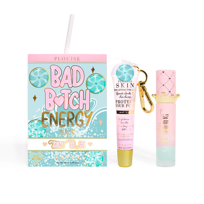 Duo de condicionador labial e óleo labial Bad Bitch Energy
