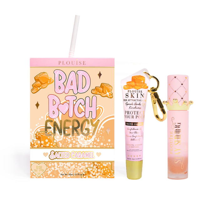 Duo de condicionador labial e óleo labial Bad Bitch Energy