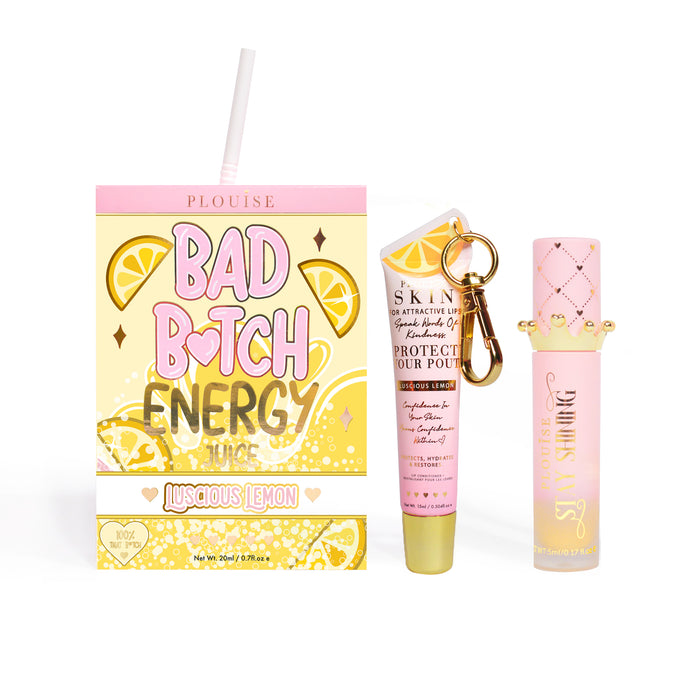 Duo de condicionador labial e óleo labial Bad Bitch Energy