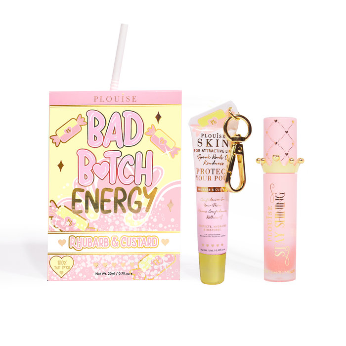 Duo de condicionador labial e óleo labial Bad Bitch Energy