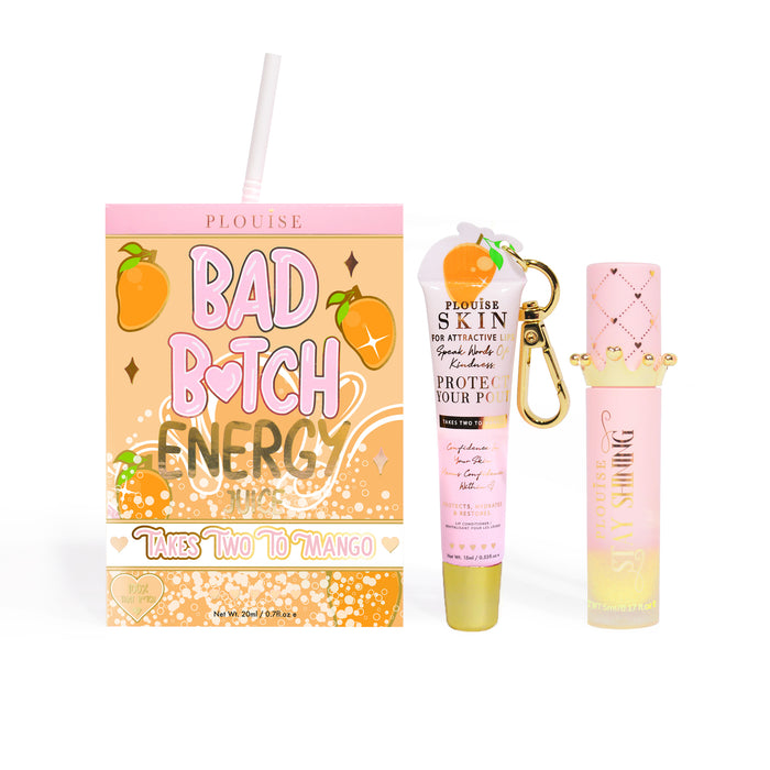 Duo de condicionador labial e óleo labial Bad Bitch Energy