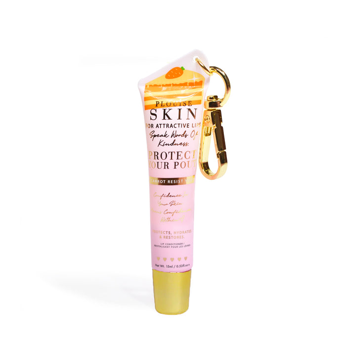 Proteja seu condicionador labial chaveiro Pout