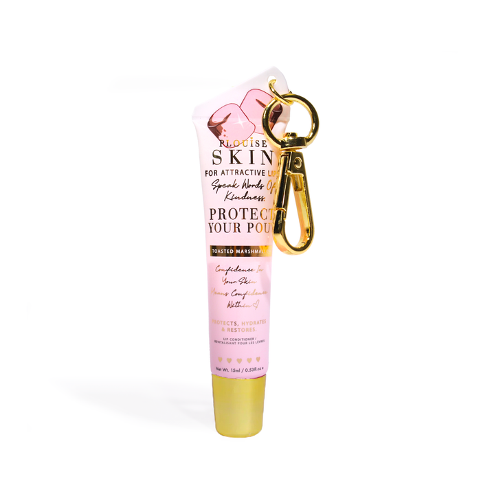 Proteja seu condicionador labial chaveiro Pout