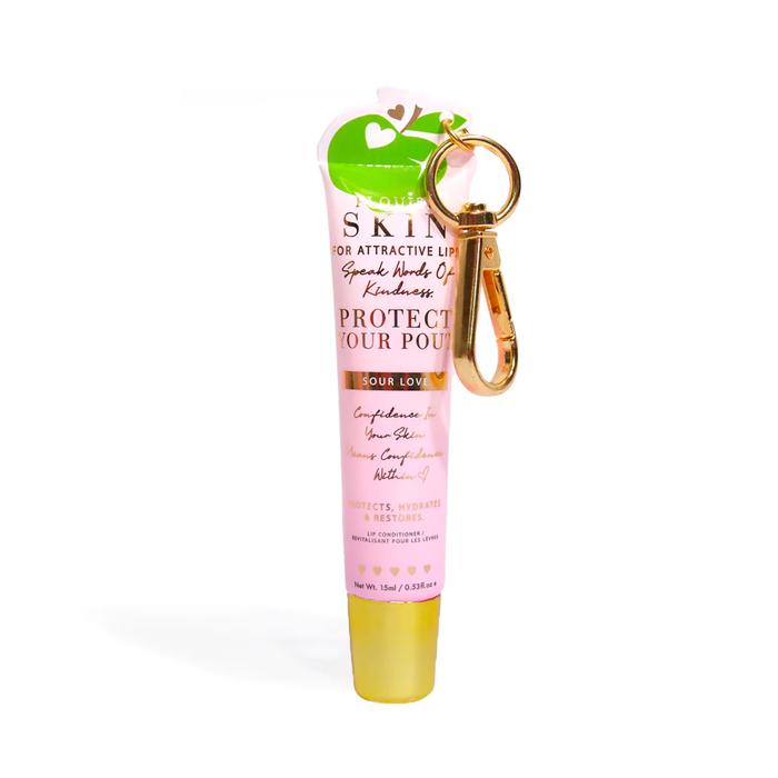 Proteja seu condicionador labial chaveiro Pout