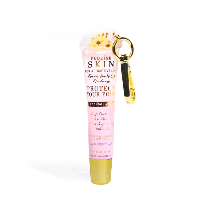 Proteja seu condicionador labial chaveiro Pout