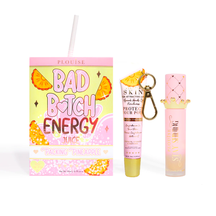 Duo de condicionador labial e óleo labial Bad Bitch Energy