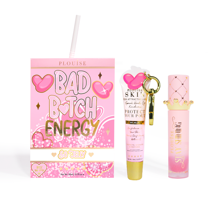 Duo de condicionador labial e óleo labial Bad Bitch Energy