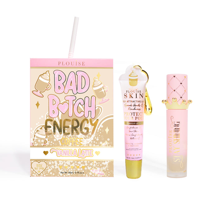 Duo de condicionador labial e óleo labial Bad Bitch Energy