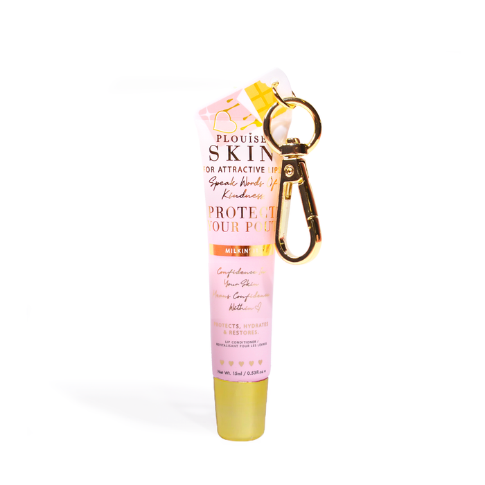Proteja seu condicionador labial chaveiro Pout