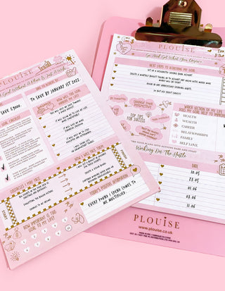 Universal Hustle Goal Sheets