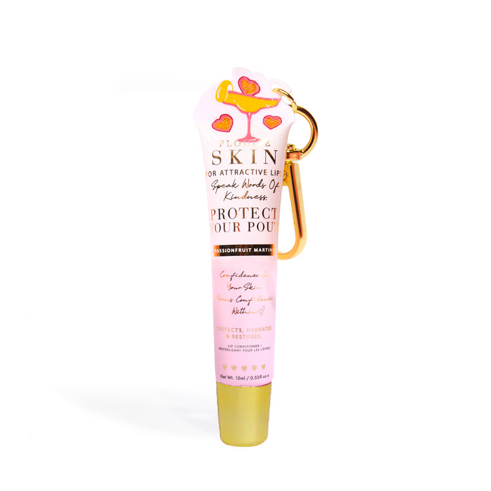 Proteja seu condicionador labial chaveiro Pout