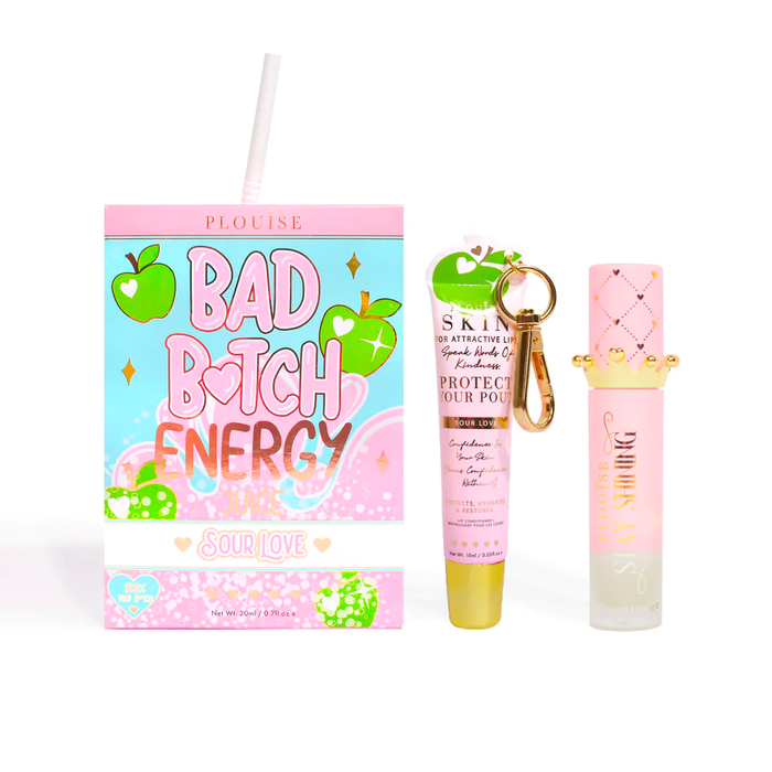 Duo de condicionador labial e óleo labial Bad Bitch Energy