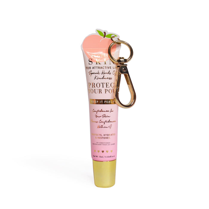 Proteja seu condicionador labial chaveiro Pout