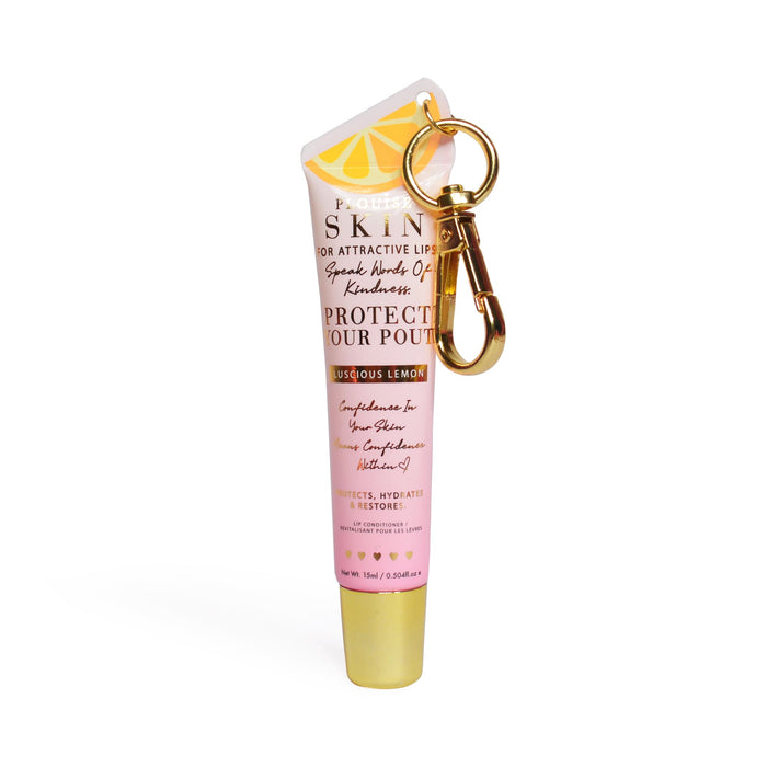 Proteja seu condicionador labial chaveiro Pout